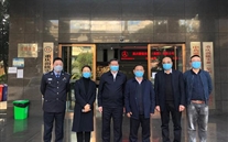 大渡口区刘正光副区长到尊龙凯时-人生就是搏集团检查复工情况