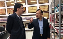 中行重庆分行段忠辉行长一行莅临尊龙凯时-人生就是搏集团总部调研